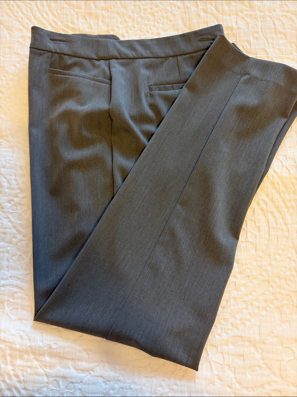 Alfani Women's Dress Pants in Charcoal Gray